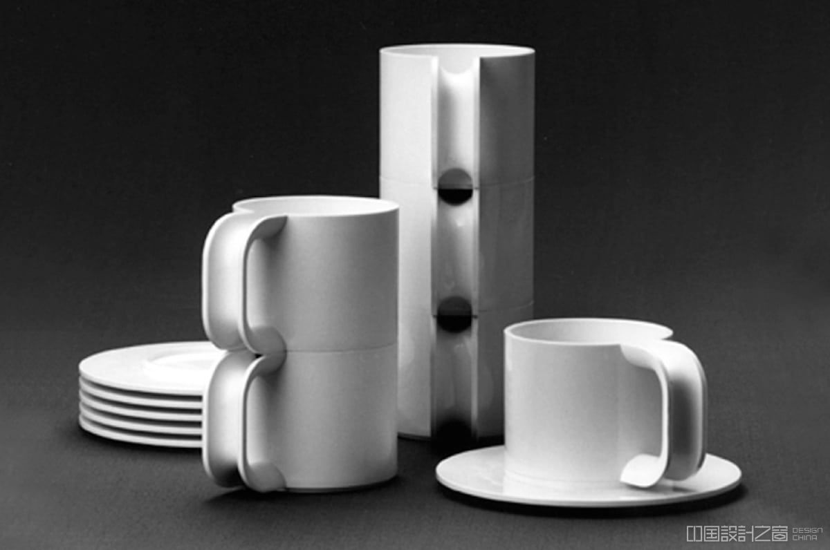 点击打开原图 Heller Vignelli Dish Set - Design Is Not Art: The Work and Legacy of Massimo Vignelli