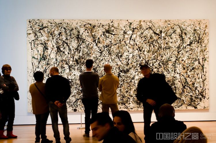 点击打开原图 Jackson Pollock Painting